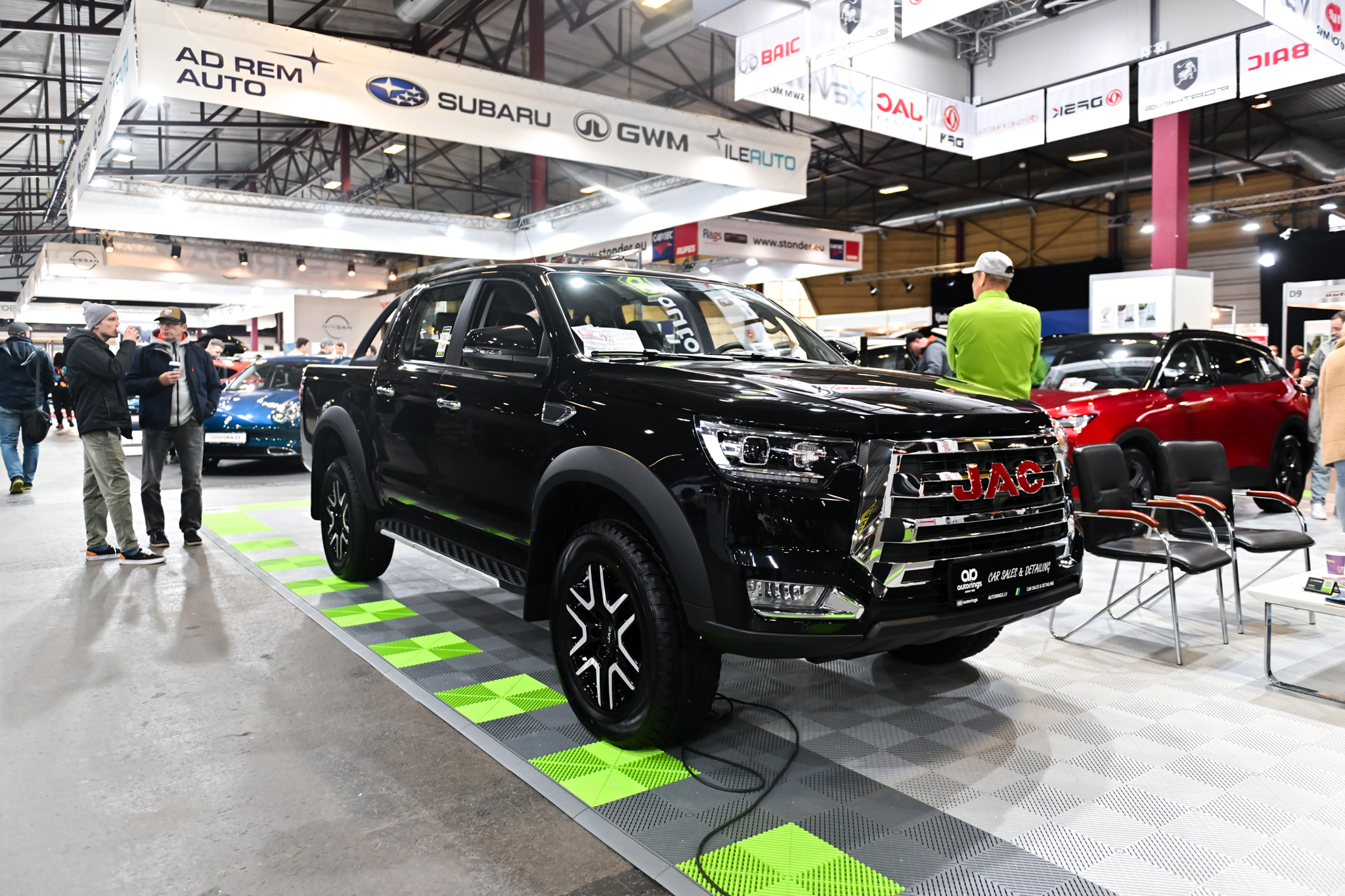 JAC 8 PRO izstādē Auto 2024 no Auto Rings
